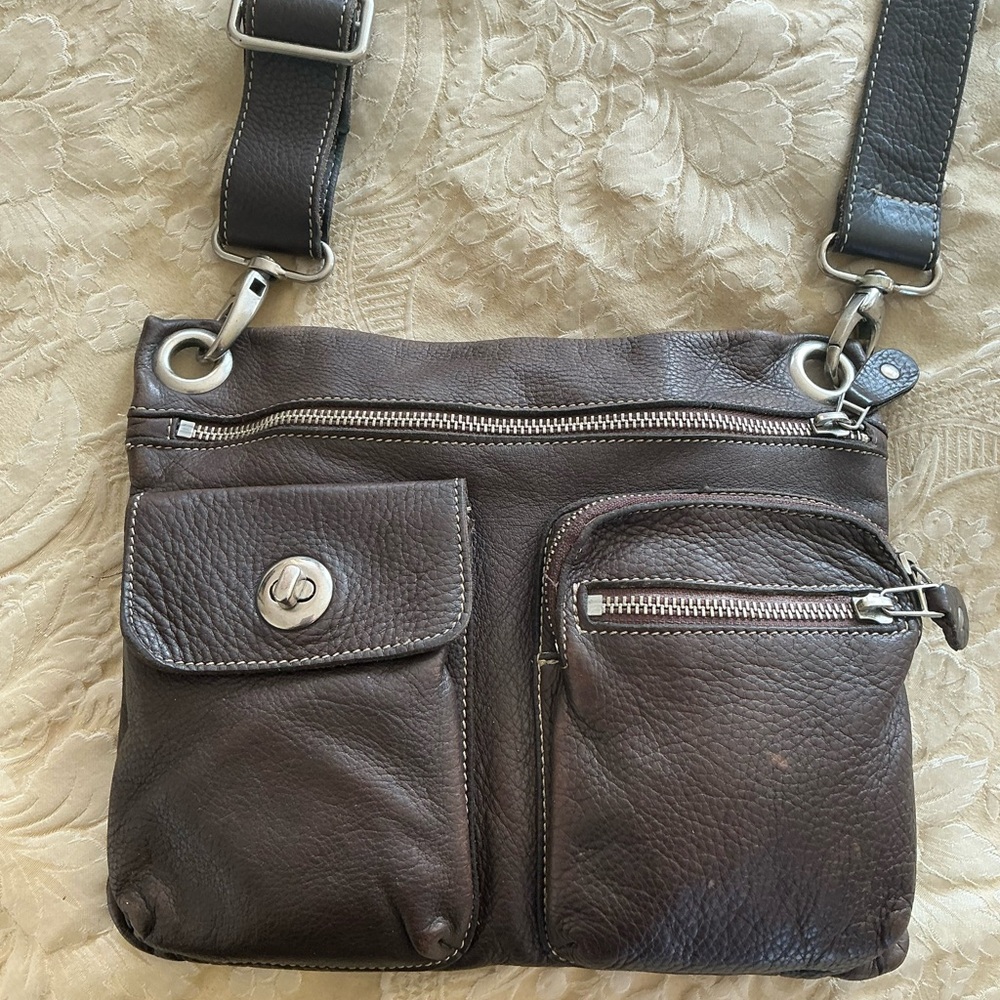 ROOTS Chocolate Crossbody Bag